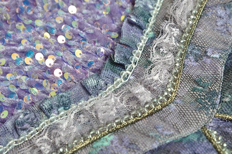 Mesh Ruffles Women's Evening Party Dress