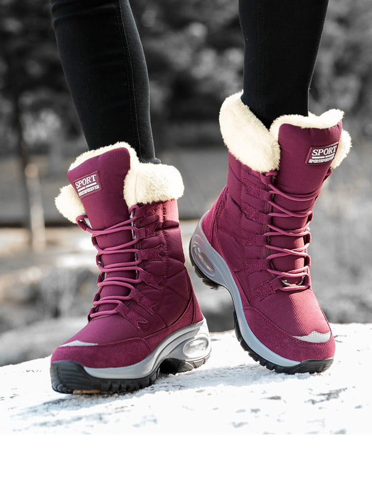 Mid-Calf Comfortable Women's Waterproof Booties