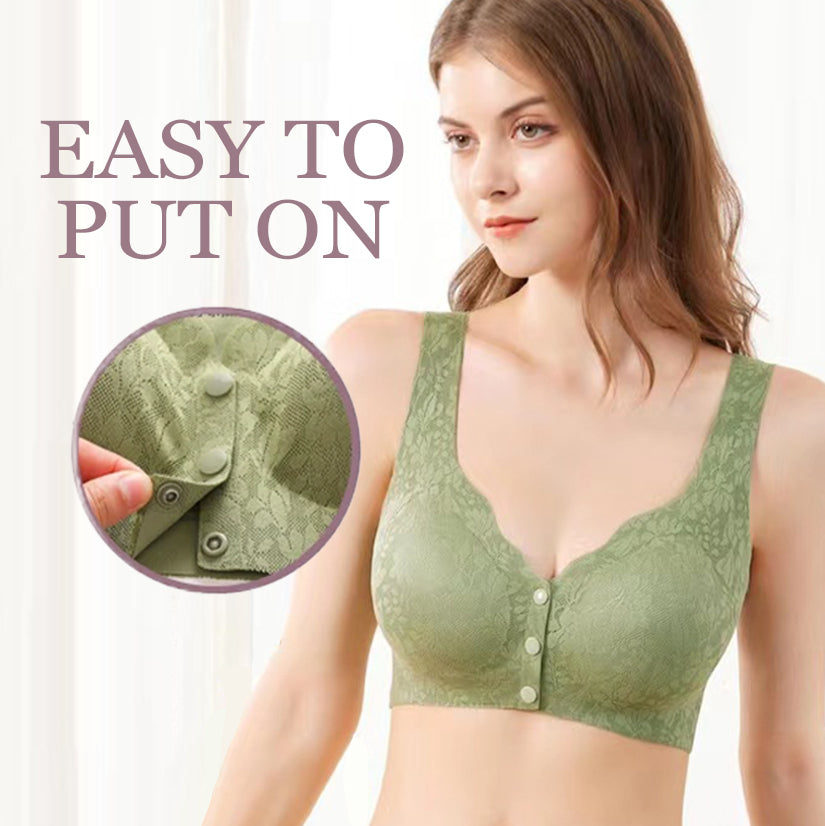 FRONT BUCKLE SLEEP BRA FOR WOMEN OF ALL AGES(M-3XL)