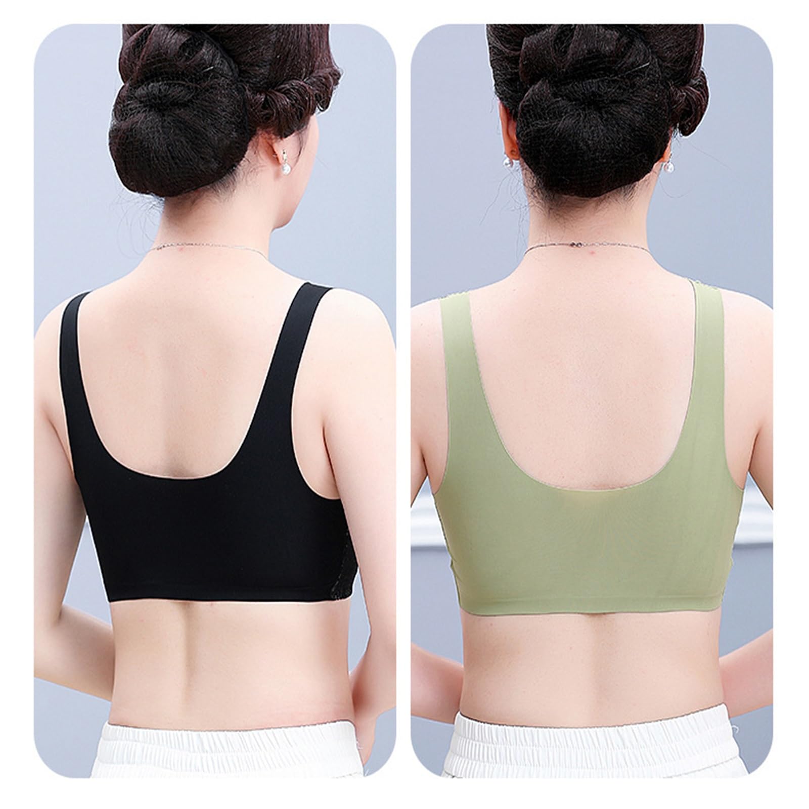 front button push-up comfortable underwear