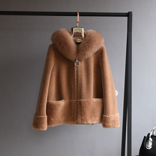 Perfect Opportunity Women's Real Fur Coat