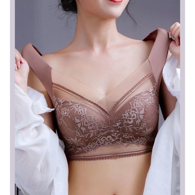 push-up lace push-up bra for beautiful back