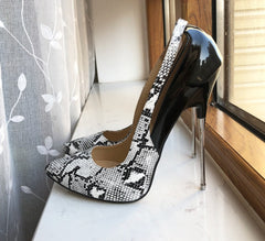 Pointed Toe Women Extremely Metal High Heels