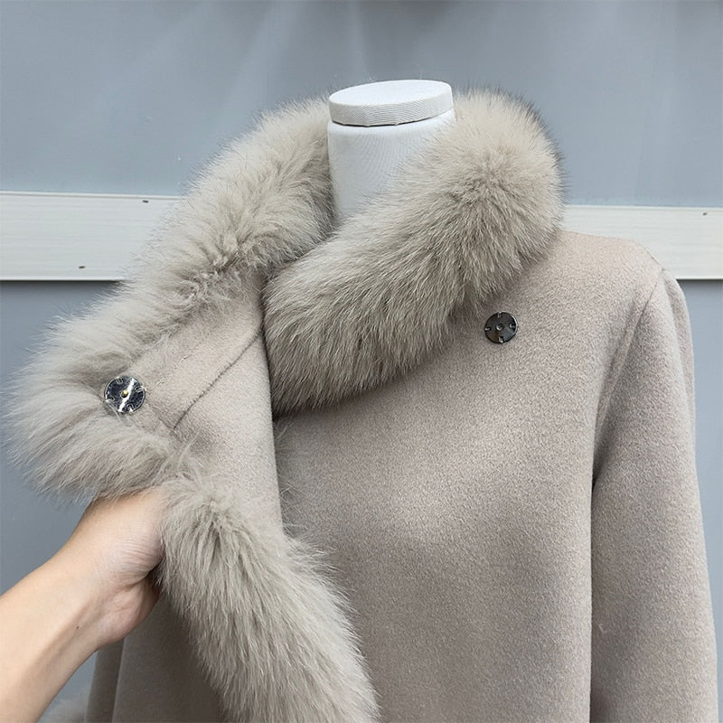 Real Natural Winter Women's Fur Coat