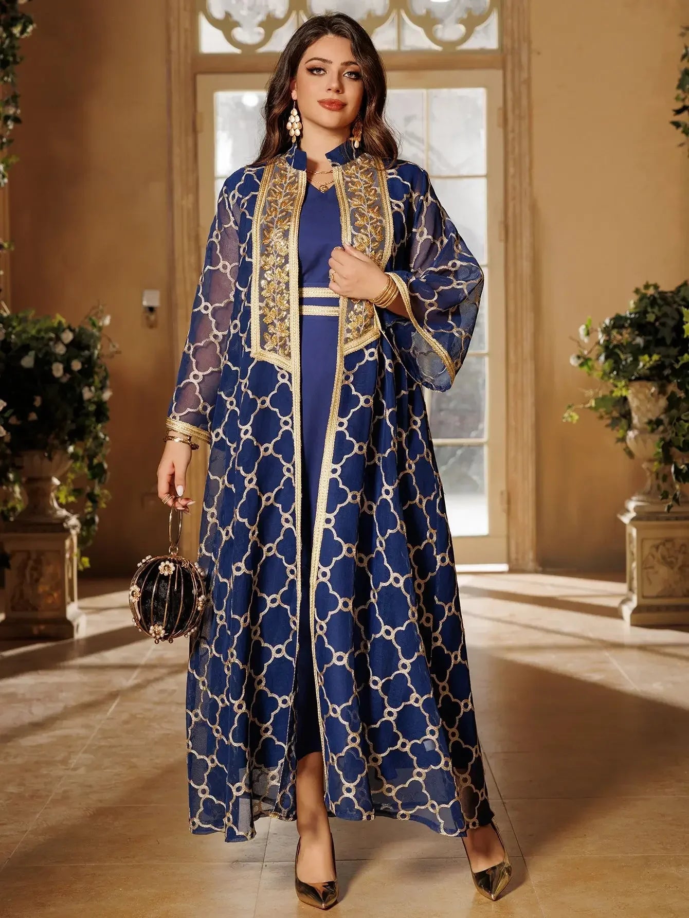 Modern Twist Embroidered Abaya
