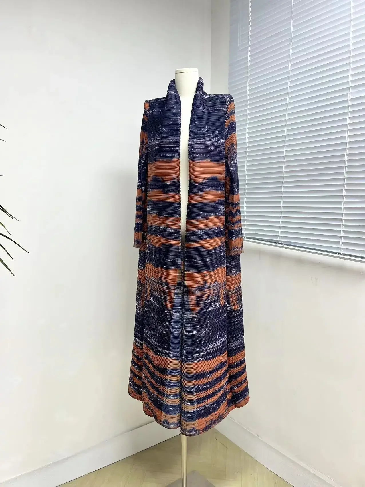 Foldable Collar Women's Trench Coat