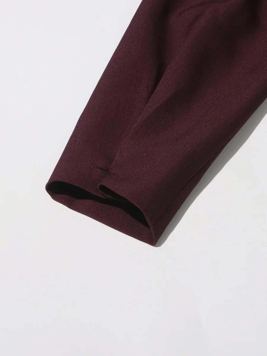 Button Sashes Loose Trench Coat