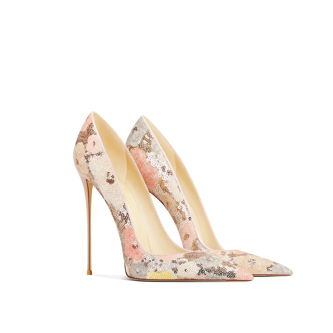 Glamorous Sequins Stiletto Heels