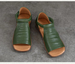 Comfortable Soft Peep-Toe Sandals