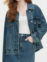 Simple Retro Denim Outfits