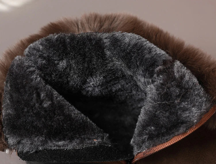 Plush Warm Fur Ankle Booties