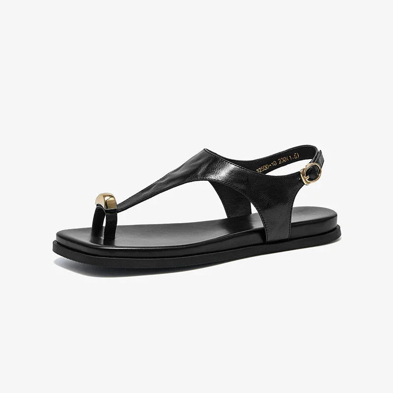 Elegant T-Strap Flip Flops Sandals