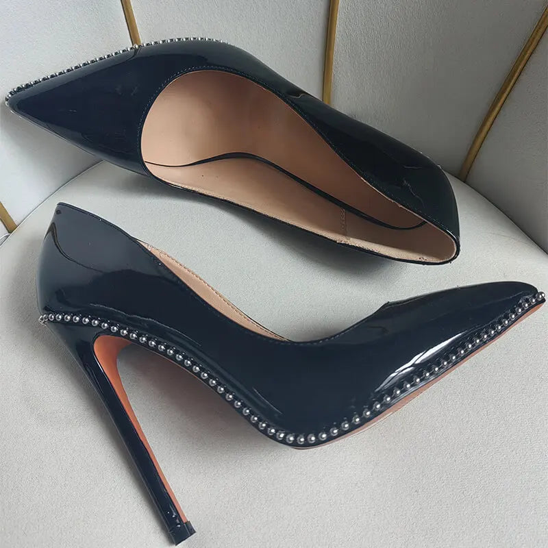 Sophisticated Pointed-Toe Thin Heels Shoes