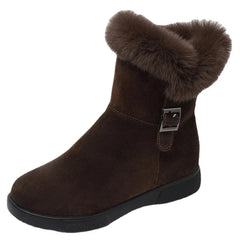 Plush Warm Fur Ankle Booties