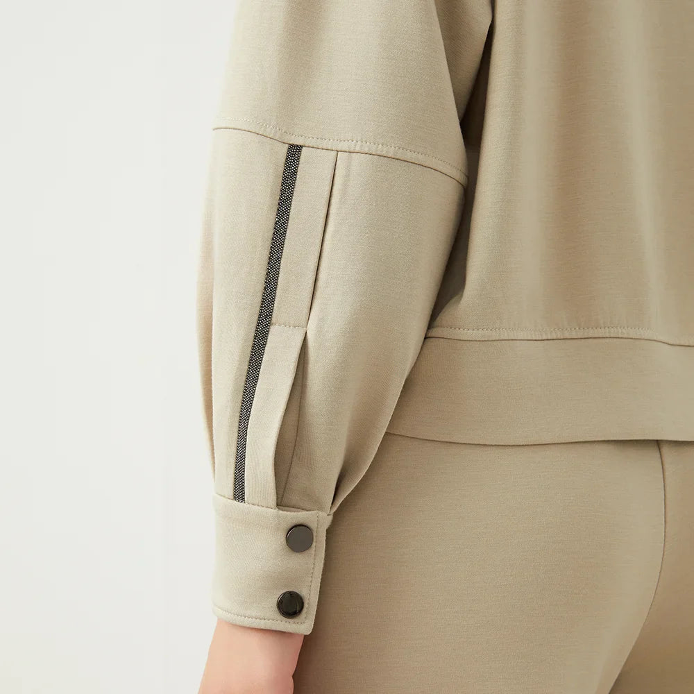 Crew Neck Wool Sweatshirt