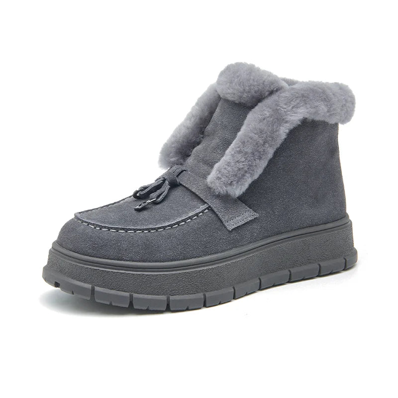 Cozy Fur-Lined Snow Boots