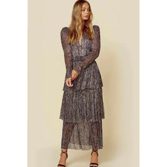 High Waist Trendy Commuting Dress
