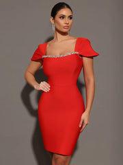 Glamorous Nights Knitted Bodycon Dress