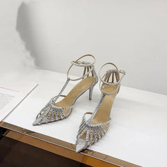 Narrow Band Gladiator High Heels