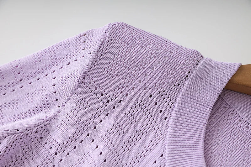 See-through Thin Knitting Cardigan
