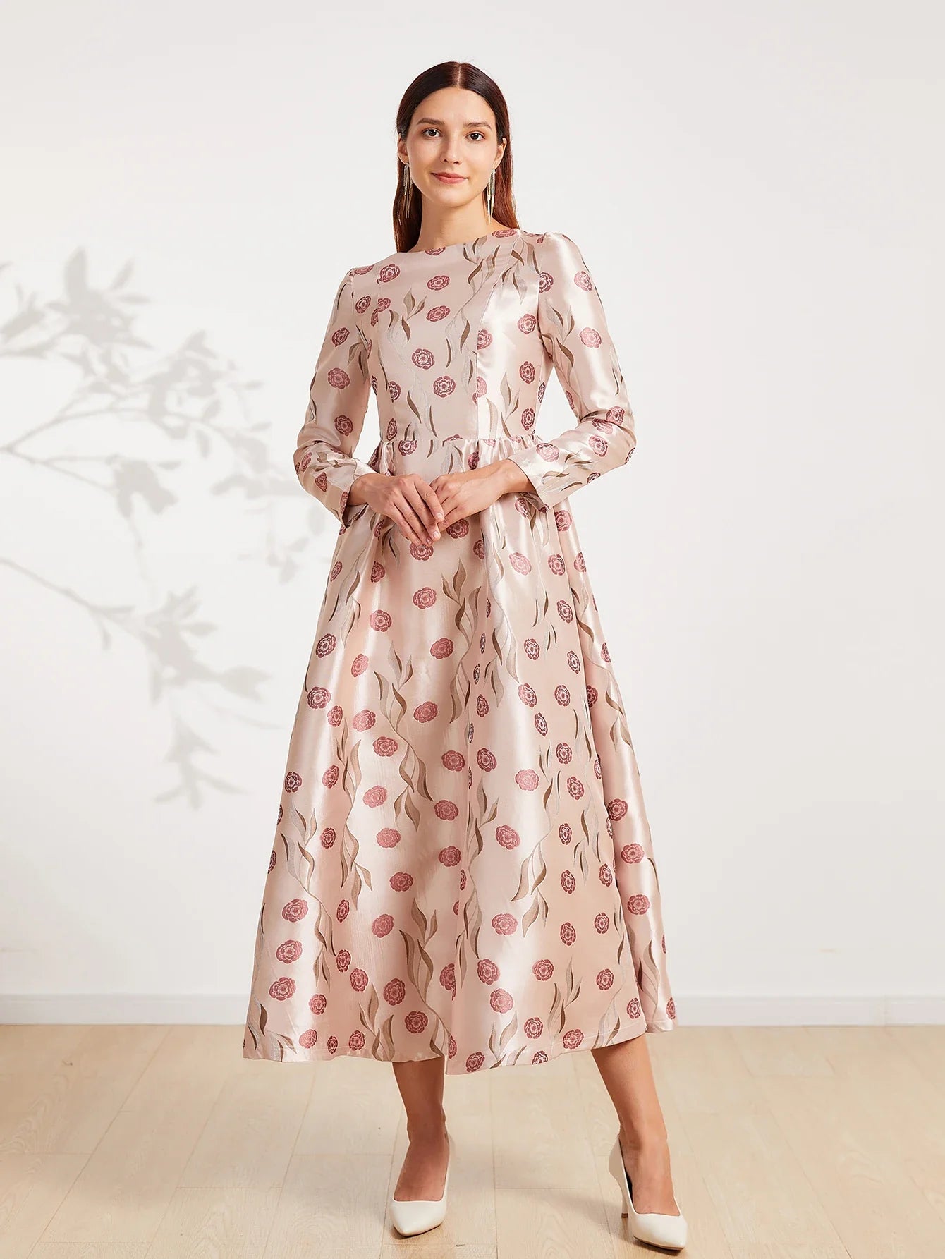 Gorgeous Floral Formal Party Dress