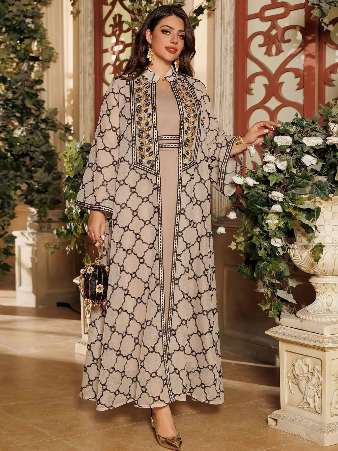 Modern Twist Embroidered Abaya