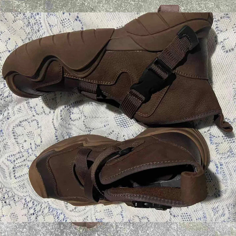 Ethnic Flats Suede Boots