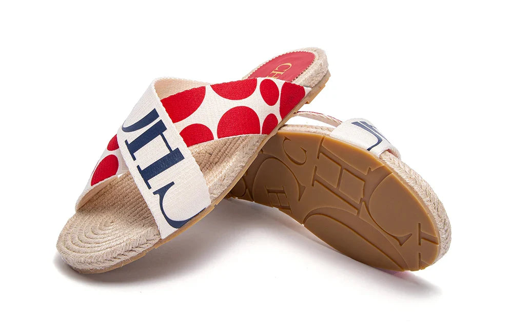 Comfort Woven Flat Slippers