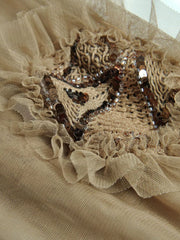 Sequins High Waist Midi Party Dress