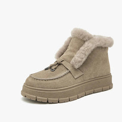 Cozy Fur-Lined Snow Boots
