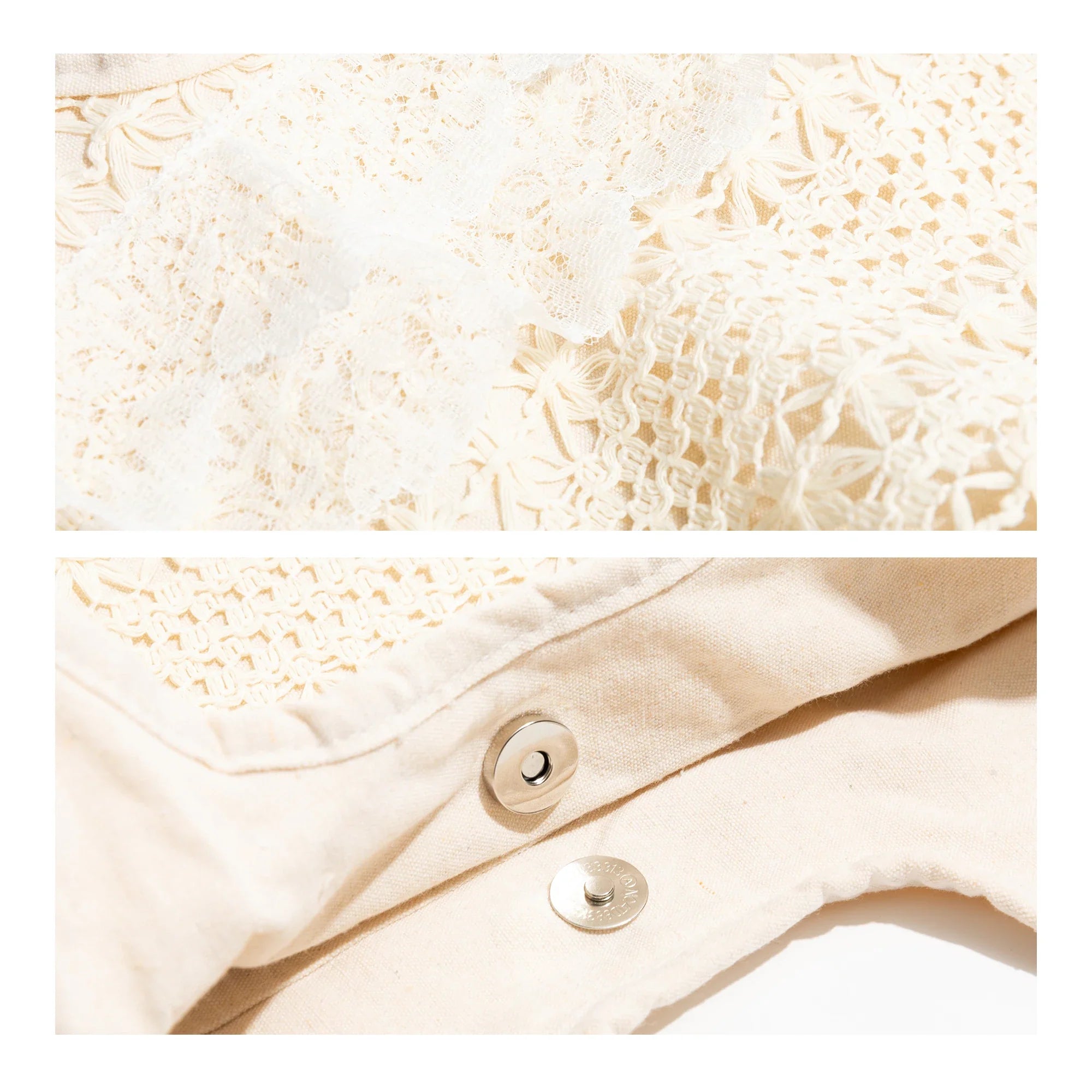 Luxury Lace Knitted Underarm Bag