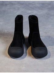 Comfy Wedge Chimney Ankle Boots