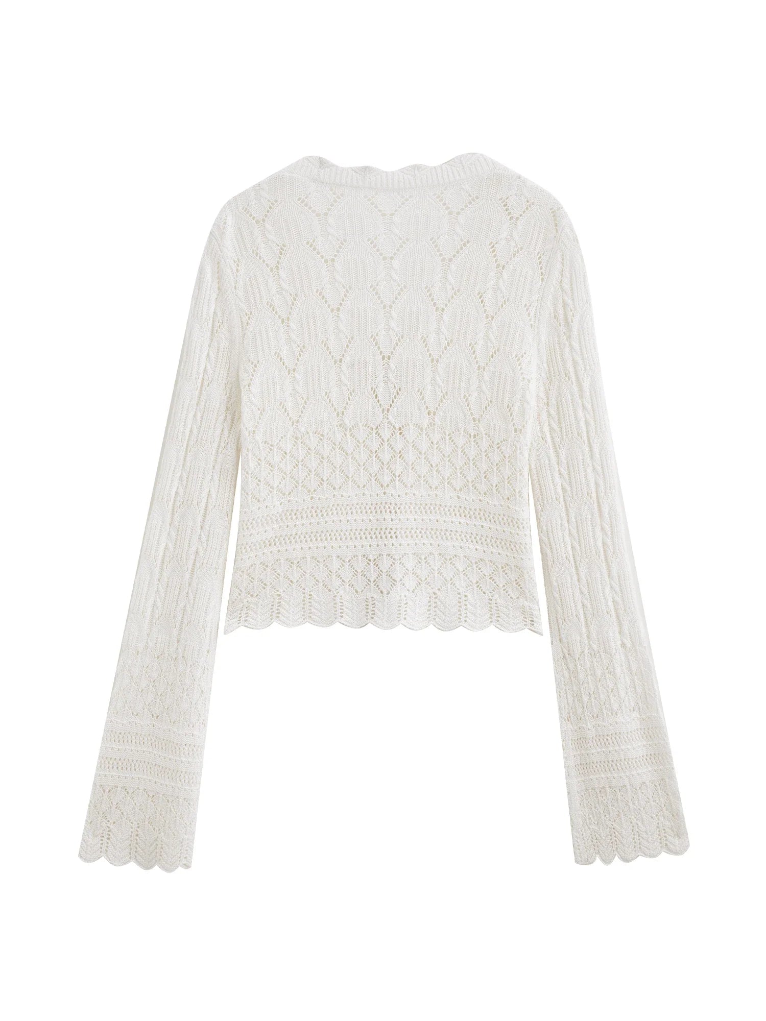 Classic Thin Long Sleeve Cardigan Top