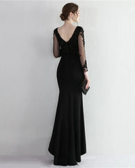 Elegant Mermaid Women's Maxi Gown