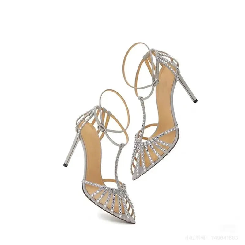 Narrow Band Gladiator High Heels