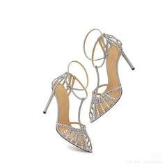 Narrow Band Gladiator High Heels