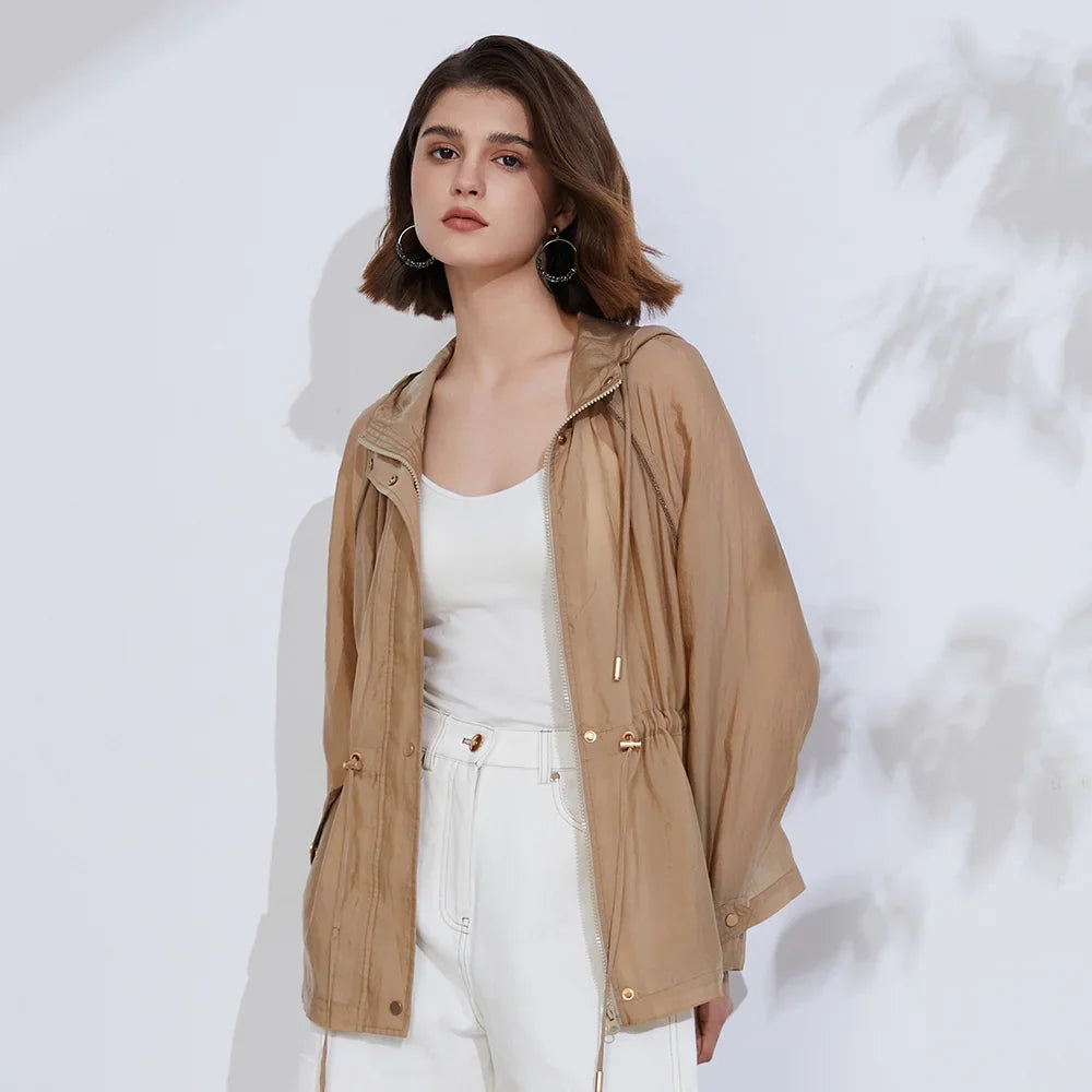 High-end Sun Protection Hooded Coat