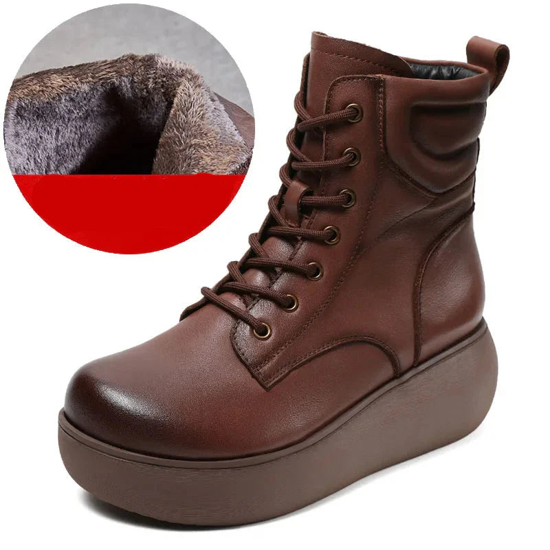 Warm Wedges Heel Short Boots