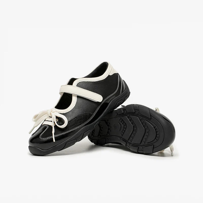 Trendy Shallow Round Toe Mary Janes Shoes