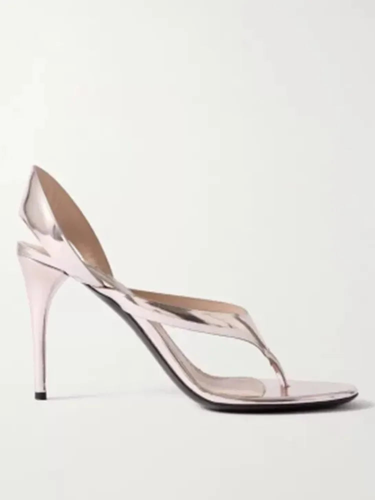 Fashionable Microfiber High Heels