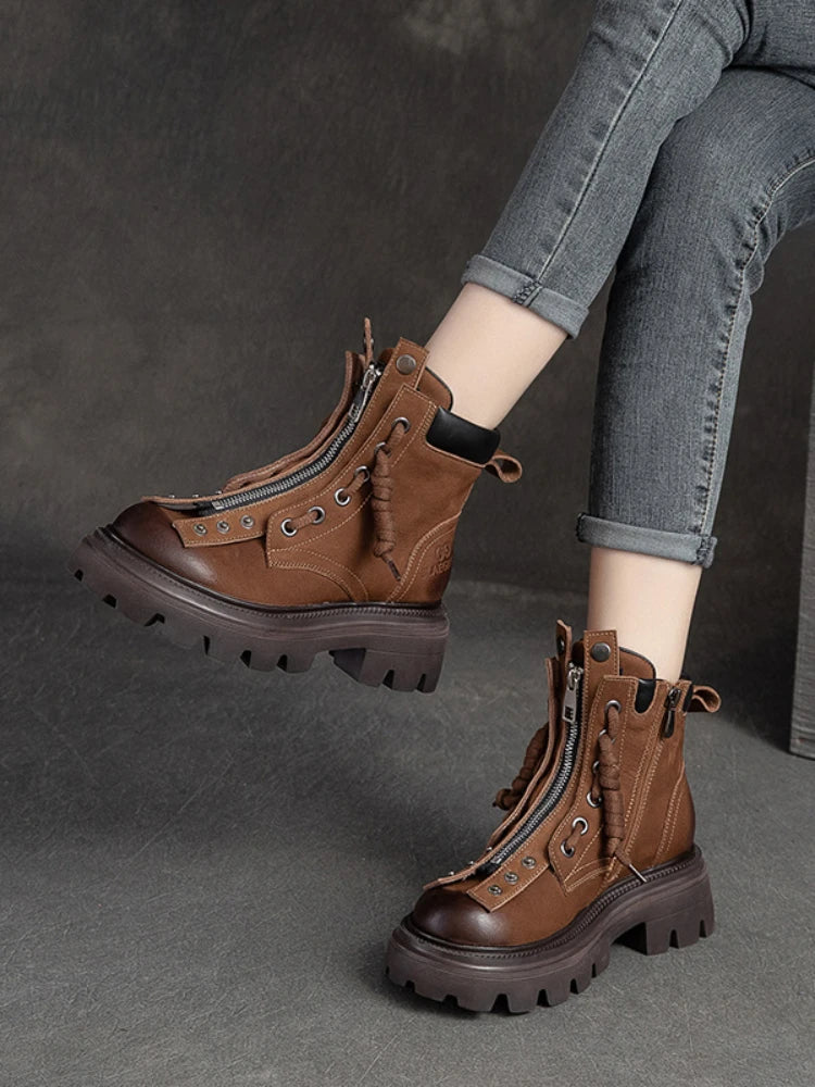 ZIP Fashion Punk Boots