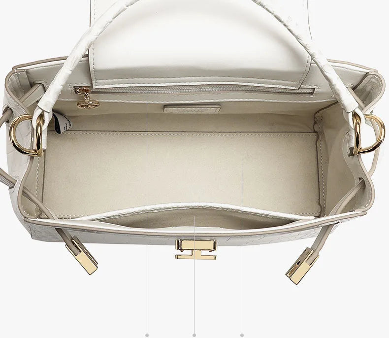 Versatile Small Square Handbag