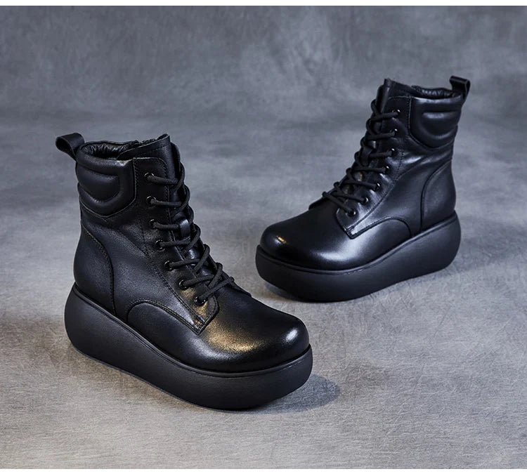 Warm Wedges Heel Short Boots