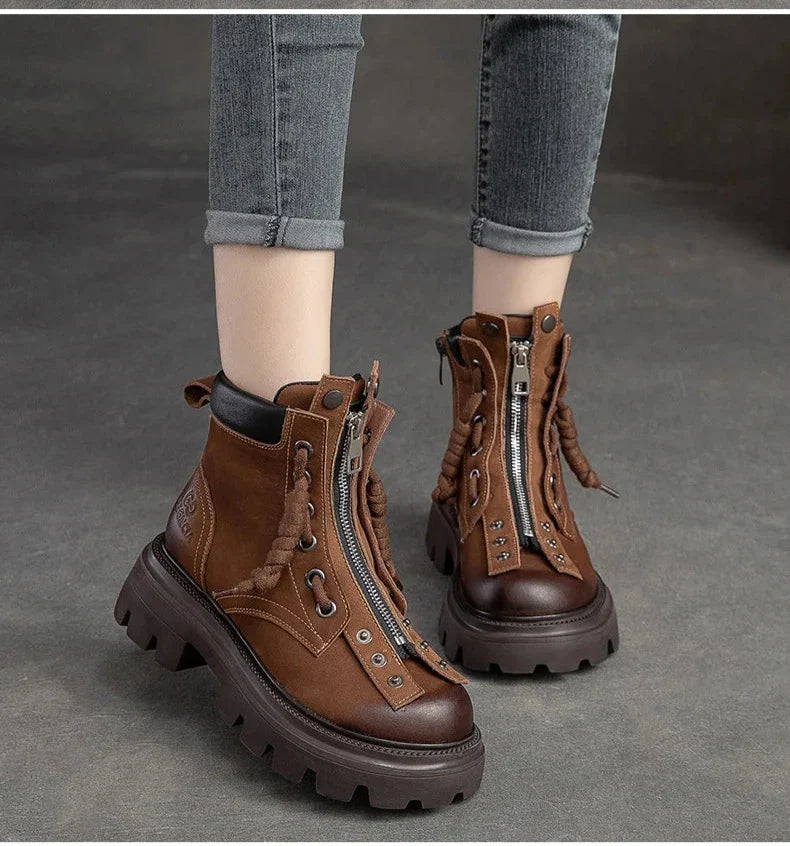 ZIP Fashion Punk Boots