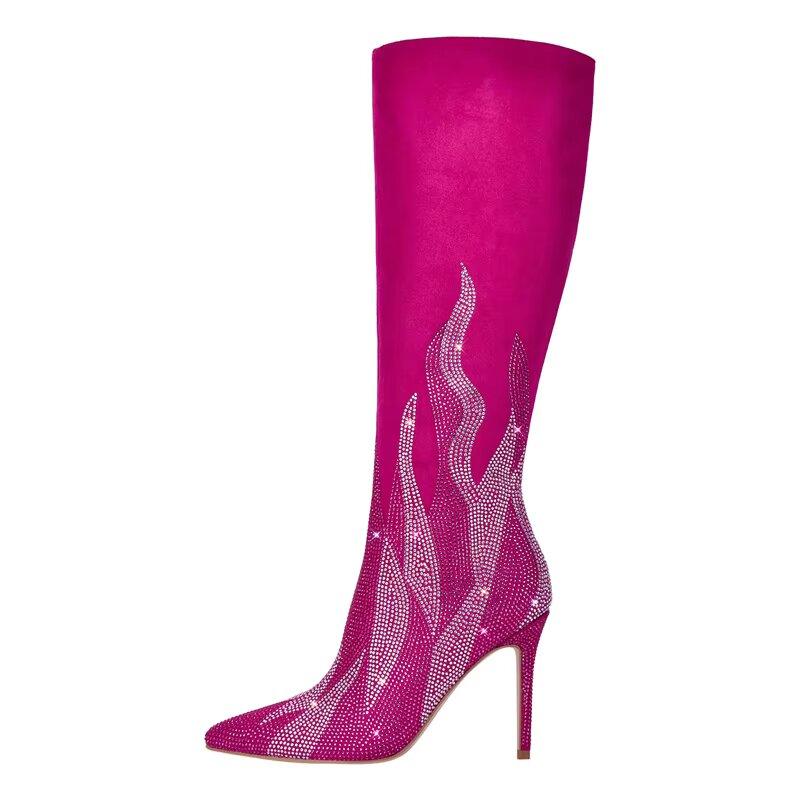 Irregular High Barrel Boots