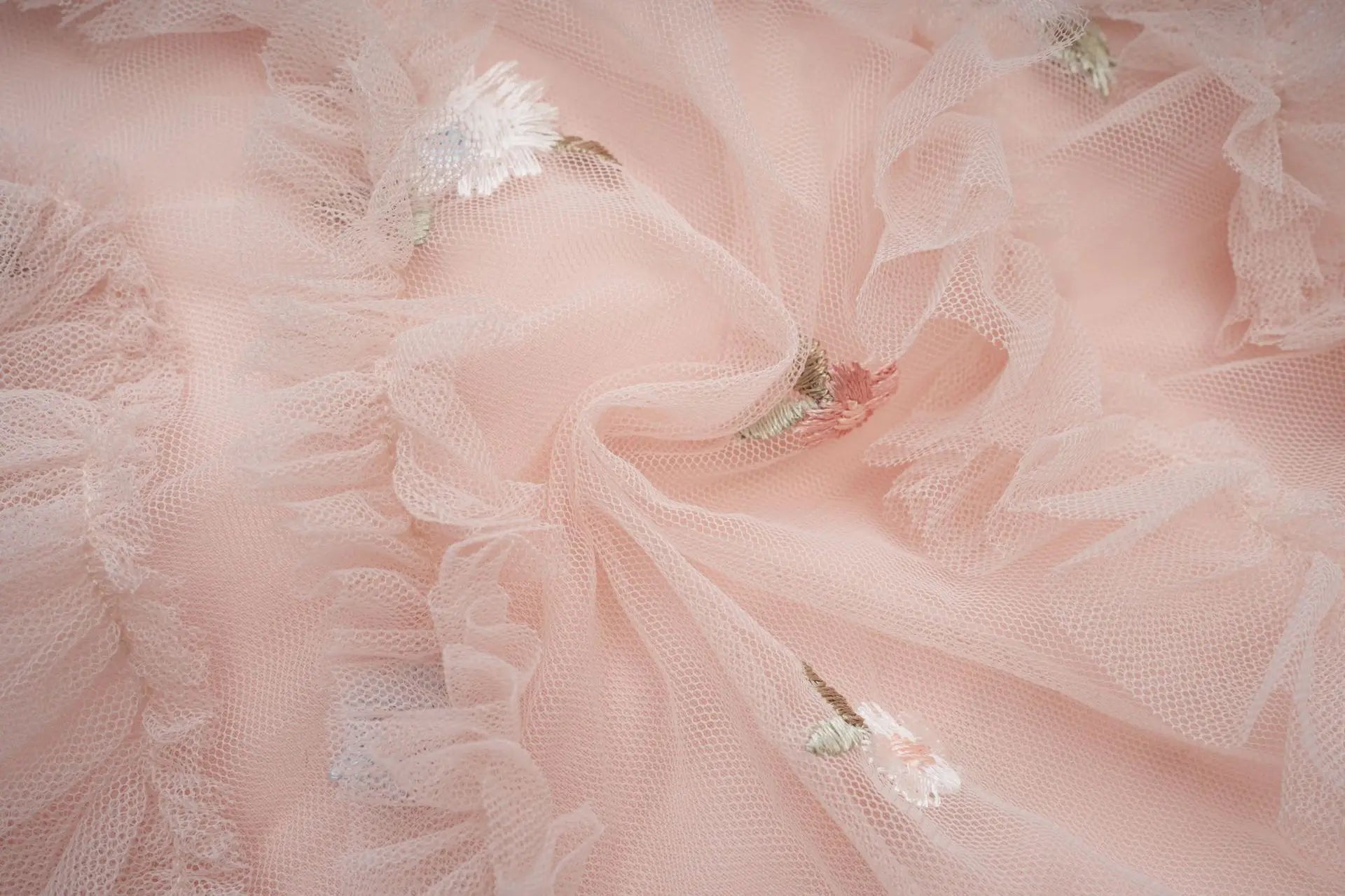 Romance in the Making Floral Mesh Dress