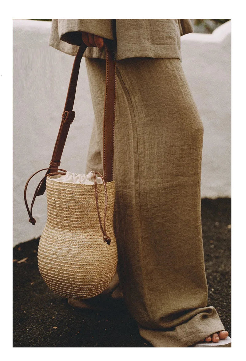 Versatile Handmade Vacation Style Bag