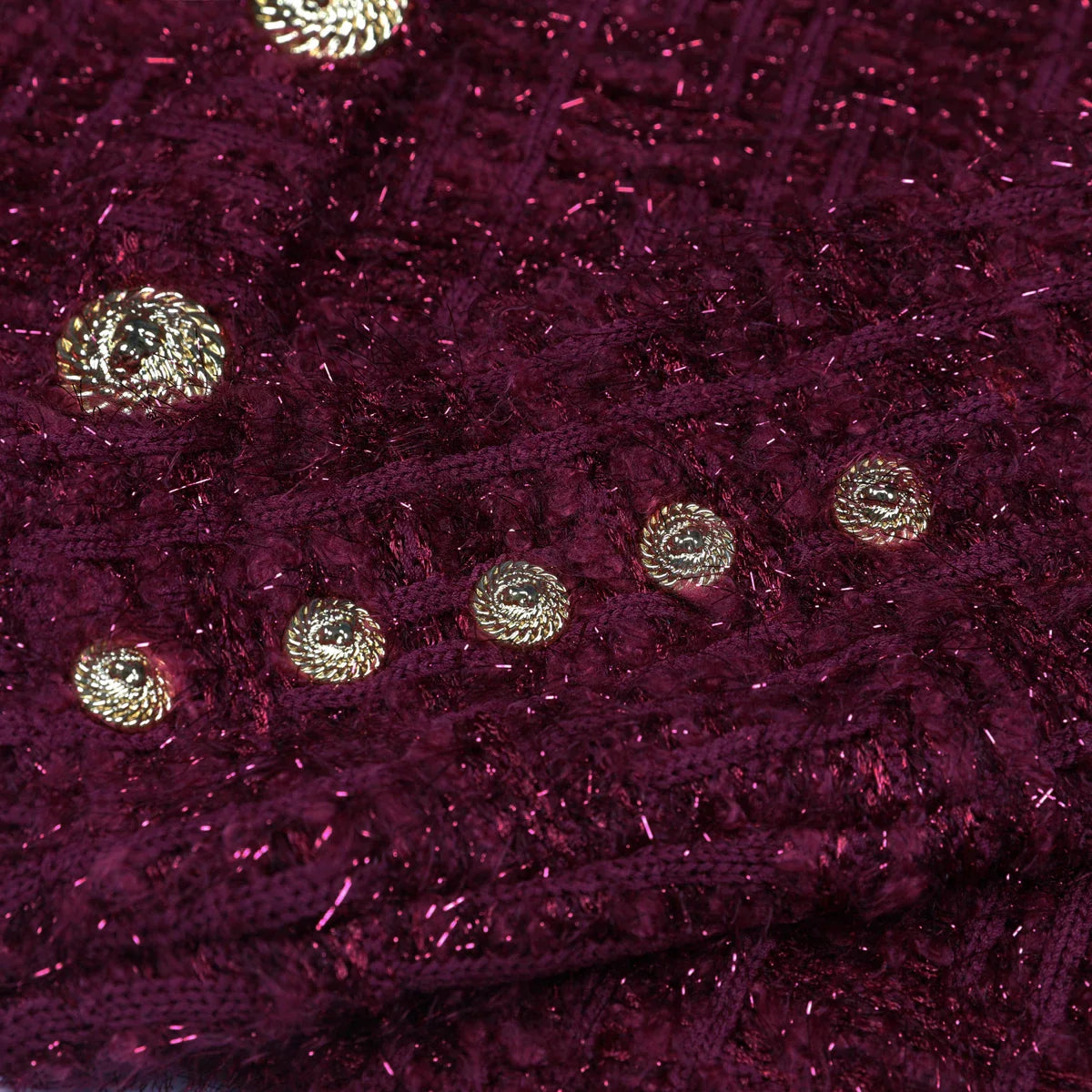 Fancy Textured Knitted Cardigan