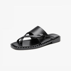 Lovely Open Toe Casual Flip Flops Slippers