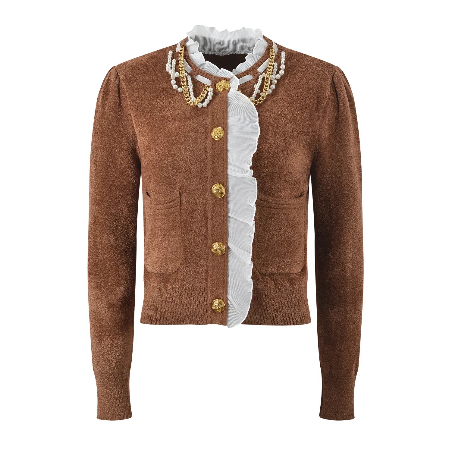Trendy Long Sleeve Knitwear Cardigan